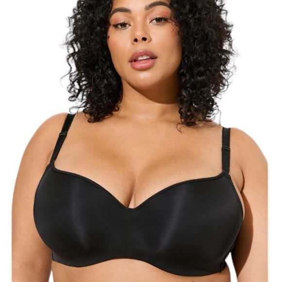 Torrid Full-Coverage Balconette Lightly Lined Smooth 360° Back Smoothing Bra 42E - Picture 1 of 8